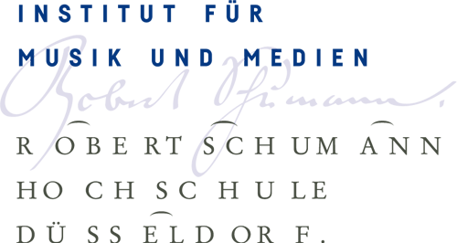 Logo des Instituts für Musik und Medien der Robert Schumann Hochschule Düsseldorf